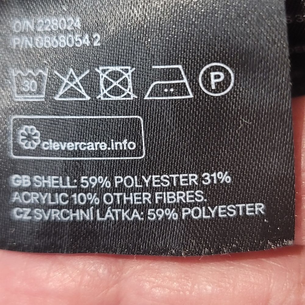 Divided H&M Oversized‎ Plaid Button Down Shacket Camping Gorpcore Women's M - Picture 7 of 8